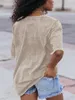 Oversize-T-Shirt für Damen, lockere Passform, reine Produktbild-Vorschau 2