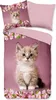 Duvet cover Good Morning 135x200 + 1* 80x80 cm - kitten cat Produktbild-Vorschau 1