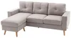 HOMCOM Ecksofa Eckcouch in L-Form, Eckgarnitur in Produktbild-Vorschau 1