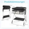 COSTWAY, cambiador 3 en 1, cómoda para cambiar pañales con Vista previa de la imagen del producto 2