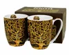 Duo Kaffeebecher 2er set Klimt Tree Of life aus Porzellan, Produktbild-Vorschau 1