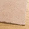 vidaXL Teppich HUARTE Kurzflor Weich und Waschbar Blassrosa Produktbild-Vorschau 4