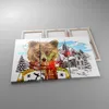 Bild auf Leinwand - Leinwandbild - Bär Berge Kinder Winter Produktbild-Vorschau 2