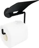 REIKA Toilettenpapierhalter SAKU mit Deckel schwarz matt Produktbild-Vorschau 8