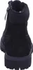 A black boot is shown from the back. Produktbild-Vorschau