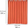 WENKO Sprchový záves Vane 180x200 cm vrátane krúžkov Náhľad obrázku produktu 5