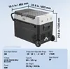 Tragbarer Autokühlschrank Gefrierfach Kompressor 60L Produktbild-Vorschau 7