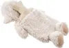 A beige sheep-shaped hot water bottle with a cream-colored insert. Podgląd zdjęcia produktu
