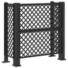 vidaXL Mülltonnengitter Anthrazit 123 x 47 x 114 cm PP Produktbild-Vorschau 1
