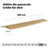 tømmermann - Wandregal mit Baumkante - massives Produktbild-Vorschau 3