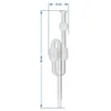 Weingärröhrchen Glas 2 Stück 8,5 mm Produktbild-Vorschau 5