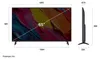 LG QNED AI 65QNED70A6A, 165,1 cm (65"), 3840 x 2160 px, Podgląd zdjęcia produktu 2