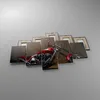 Bild auf Leinwand - Leinwandbild - Motorrad Chrom Räder - Produktbild-Vorschau 2