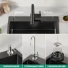 CECIPA MAX Edelstahl Spüle Schwarz 60x49CM - Spülbecken mit Produktbild-Vorschau 7