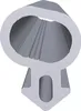 Fensterdichtung Gummidichtung WS005G TPE 5m Grau Dichtung Produktbild-Vorschau 3