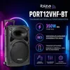 Sistema mobile di diffusione sonora IBIZA PORT12VHF-BT 700W Anteprima dell’immagine prodotto 16