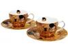 DUO ART GALLERY Zestaw 2 filiżanek do espresso 90 ml THE Podgląd zdjęcia produktu 6