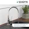 SCHÜTTE Küchenarmatur CORNWALL Niederdruckarmatur Chrom Produktbild-Vorschau 7