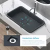 doporro Waschbecken Einbauwaschbecken 60x38x12cm Anthrazit Produktbild-Vorschau 3