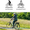 Zündapp Z802 E Bike 28 Zoll Trekkingrad grau/grün Produktbild-Vorschau 6