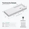 A technical drawing and specification table for a sink. Produktbild-Vorschau