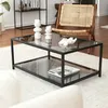 Mina - Couchtisch, 90x60x40h cm Schwarz, mit Produktbild-Vorschau 6