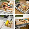Schubladen Organizer Box 8er Set - Aus nachhaltigemBambus Produktbild-Vorschau 6