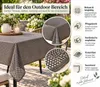 Tischdecke Gartentischdecke Karo Grün 110x140 cm Outdoor Produktbild-Vorschau 2