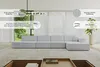 ALTDECOR Ecksofa in L-Form IREA-L3-v4 412x165x77 cm Beige Produktbild-Vorschau 6