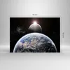 Bilder auf glas - Apokalypse Meteorit Sterne Planet - Produktbild-Vorschau 3