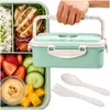 Śniadaniówka Lunch Box Pojemnik Do Szkoły Pracy 1200Ml Podgląd zdjęcia produktu 4