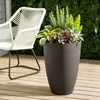 Blumentopf Ø: 41 x H: 55,7 cm Faux Chocolate, für Innen & Produktbild-Vorschau 2