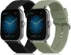 kwmobile 2x Sportarmband kompatibel mit Huami Amazfit GTS / Produktbild-Vorschau 1