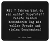Mr. & Mrs. Panda Mouse Pad Spruch 7. Geburtstag Superstar - Produktbild-Vorschau 1