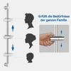 Auralum Duschstange,90 cm Verstellbar,Universelle Produktbild-Vorschau 7