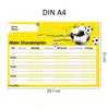 Fußball Stundenplan abwischbar I DIN A4 I Rückseite Produktbild-Vorschau 3