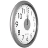 JVD RH692.4 Wanduhr Funk Funkwanduhr analog anthrazit rund Produktbild-Vorschau 2
