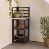 sweeek - Outdoor-Küchenregal aus Stahl 2 Ablagen B 48,5 cm Produktbild-Vorschau 6