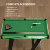 SPORTNOW Table de billard pliable américain compact avec Voir les images du produit 12