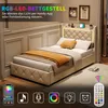 Letto imbottito Fortuna Lai 90x200cm con testiera e 2 Anteprima dell’immagine prodotto 4