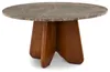 Couchtisch MALOTI, rund 90 cm mit Emperador Marmorplatte, Produktbild-Vorschau 2