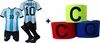 Set calcio MESSI ARGENTINA - taglia 134 + fascia Anteprima dell’immagine prodotto 7