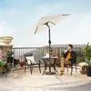 SONGMICS Sonnenschirm Ø210 cm UPF 50+ beidseitig um 30° Produktbild-Vorschau 1