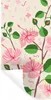 MuchoWow® Wandtattoo Wandsticker Wandaufkleber Blume - Rosa Produktbild-Vorschau 1