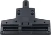 A black vacuum cleaner brush head is shown against a white background. Produktbild-Vorschau