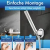 Chromovaný držák ruční sprchy – nevyžaduje průchod trubkou Náhled obrázku produktu 3