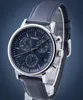 Close-up studio shot of a men's wristwatch. Podgląd zdjęcia produktu