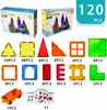 Magnetická stavebnica  120 dielov - Magnetic Building Tiles Náhľad obrázku produktu 13