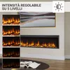 Camino elettrico BALDERIA Atalanta 72 - Camino da incasso - Anteprima dell’immagine prodotto 4