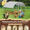 Jopassy kurnik zewnętrzny duży kurnik dachowy wybieg kurnik Podgląd zdjęcia produktu 3